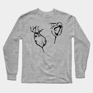 Daphnia spec. (Crustacea) Long Sleeve T-Shirt